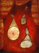 Paul Klee Oil and watercolor on cadboard oil painting reproduction